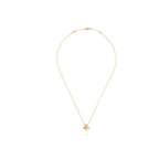 Van Cleef & Arpels Frivole collection mini diamond-set clover necklace
