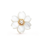 Van Cleef & Arpels Rose de Noël Collection Medium Christmas Rose Brooch