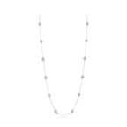 Van Cleef & Arpels Sweet Alhambra Collection Full Diamond Long Necklace