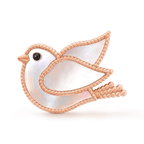 Van Cleef & Arpels Lucky Animals collection pigeon brooch