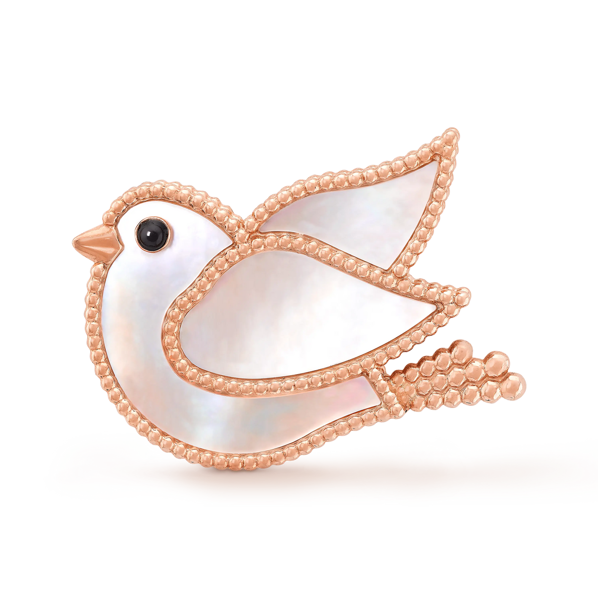 Van Cleef & Arpels Lucky Animals collection pigeon brooch