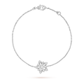 Van Cleef & Arpels Lotus Collection Mini Diamond Bracelet