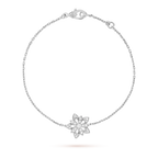 Van Cleef & Arpels Lotus Collection Mini Diamond Bracelet