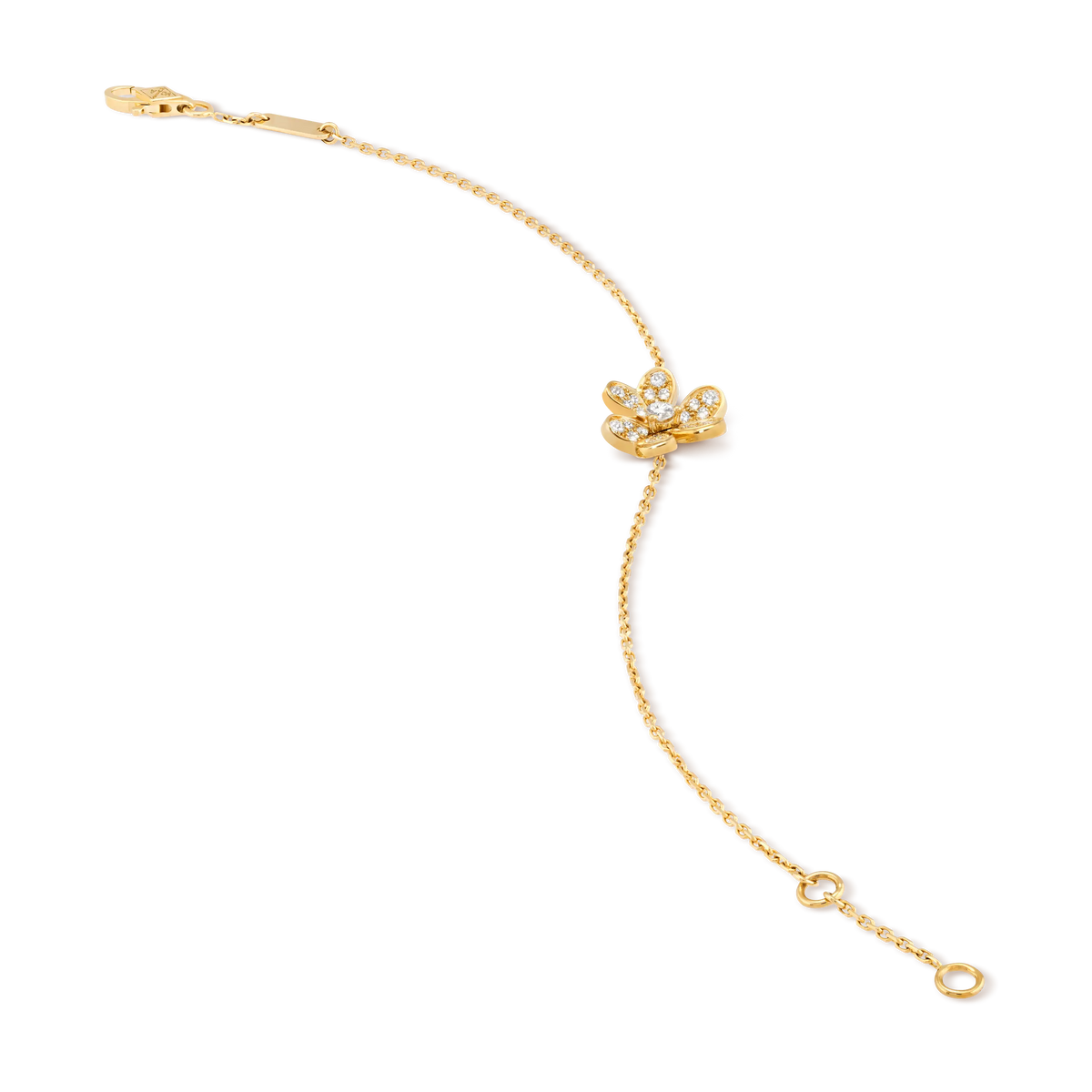 Van Cleef & Arpels Frivole Collection Mini Flower Bracelet