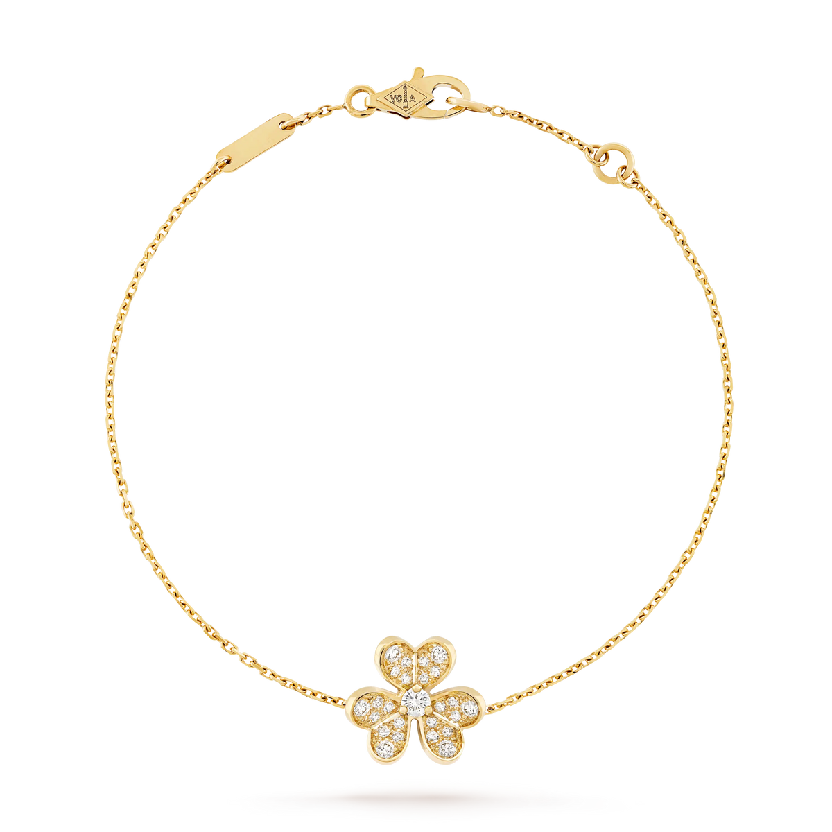 Van Cleef & Arpels Frivole Collection Mini Clover Bracelet