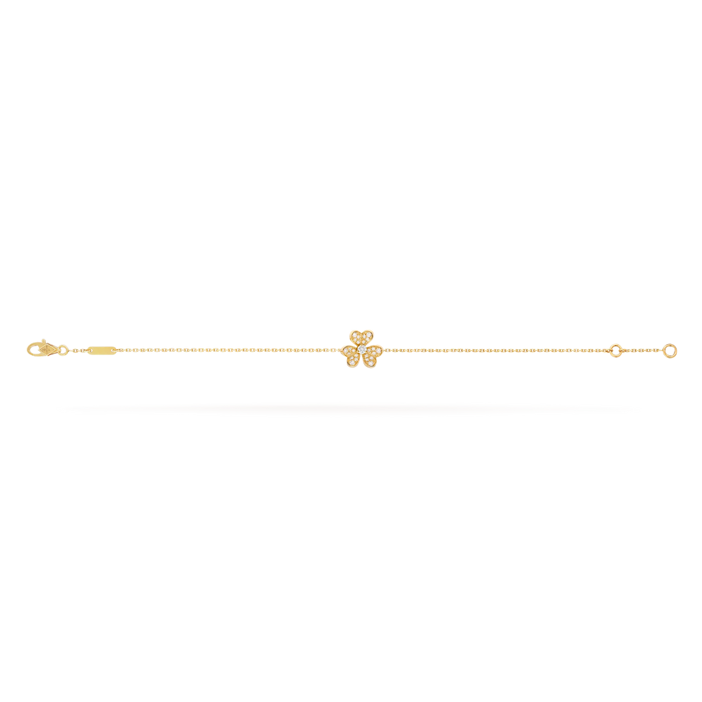 Van Cleef & Arpels Frivole Collection Mini Flower Bracelet