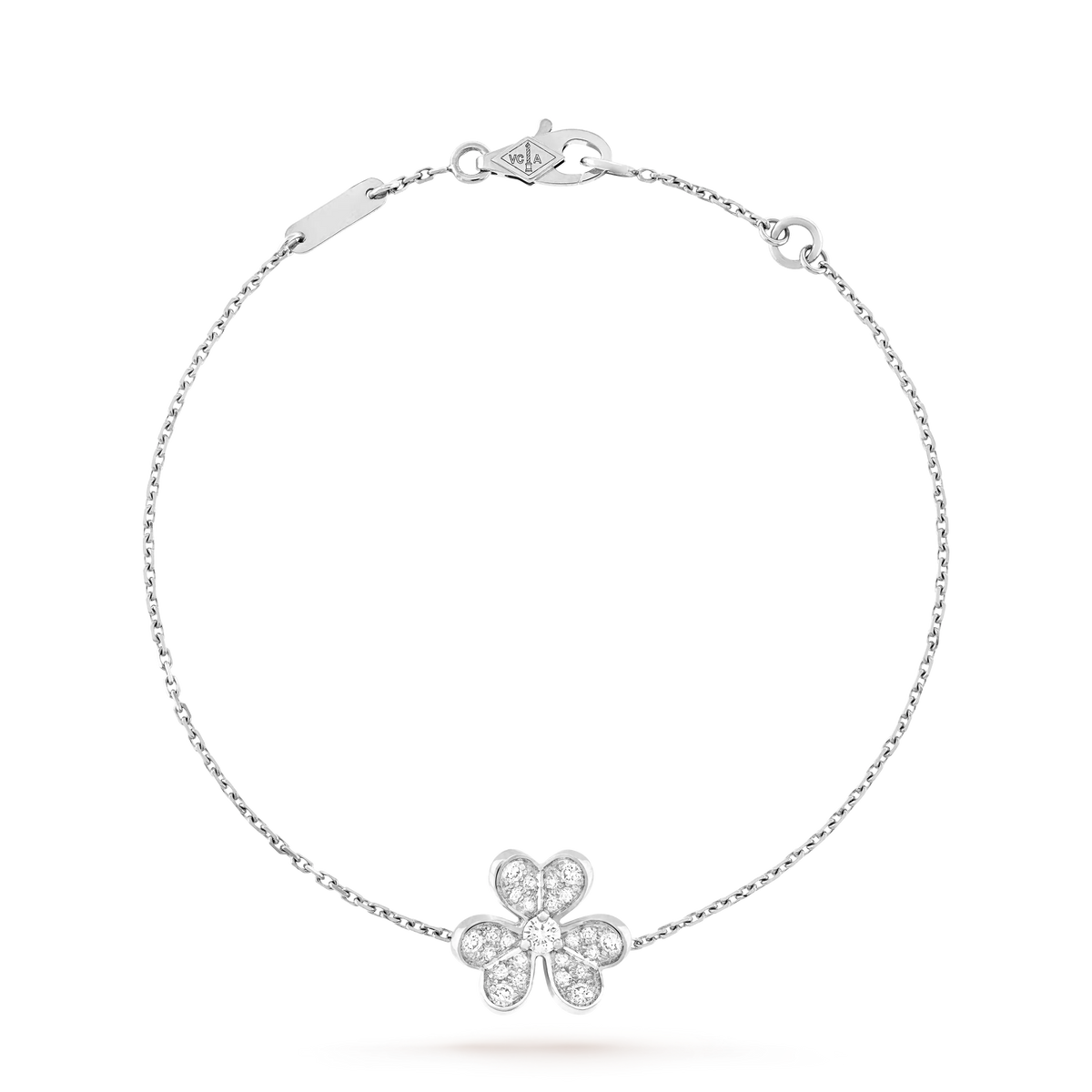 Van Cleef & Arpels Frivole Collection Mini Clover Bracelet