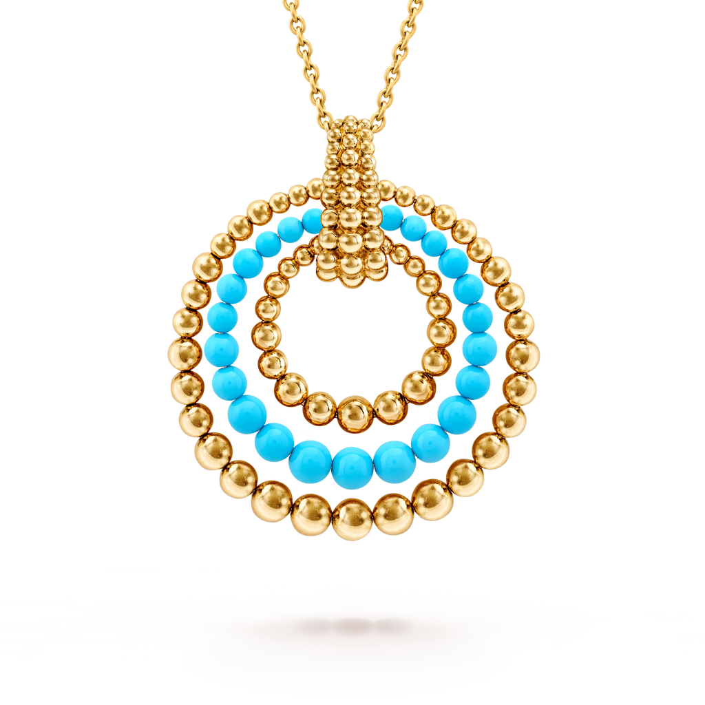 Van Cleef & Arpels Perlée Couleurs Collection Convertible Long Necklace