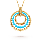 Van Cleef & Arpels Perlée Couleurs Collection Convertible Long Necklace