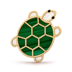 Van Cleef & Arpels Lucky Animals collection turtle brooch