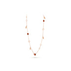 Van Cleef & Arpels Lucky Spring long necklace in 18K rose gold