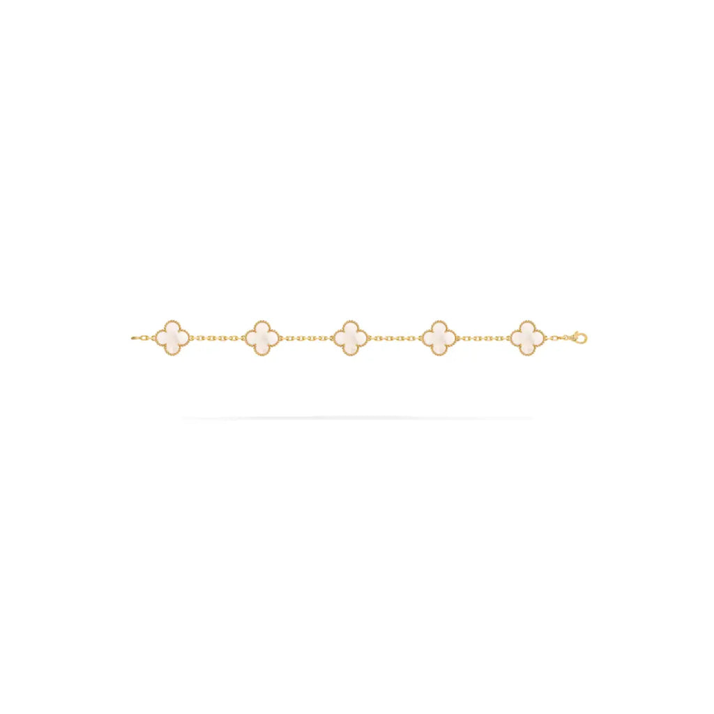 Van Cleef & Arpels Alhambra four-leaf clover bracelet