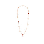 Van Cleef & Arpels Lucky Spring long necklace in 18K rose gold
