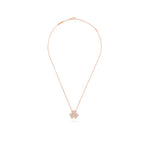 Van Cleef & Arpels Frivole collection clover necklace