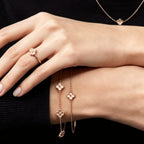 Van Cleef & Arpels Sweet Alhambra Six-Flower Bracelet