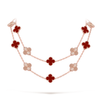 Van Cleef & Arpels Vintage Alhambra Twenty-Flower Long Necklace