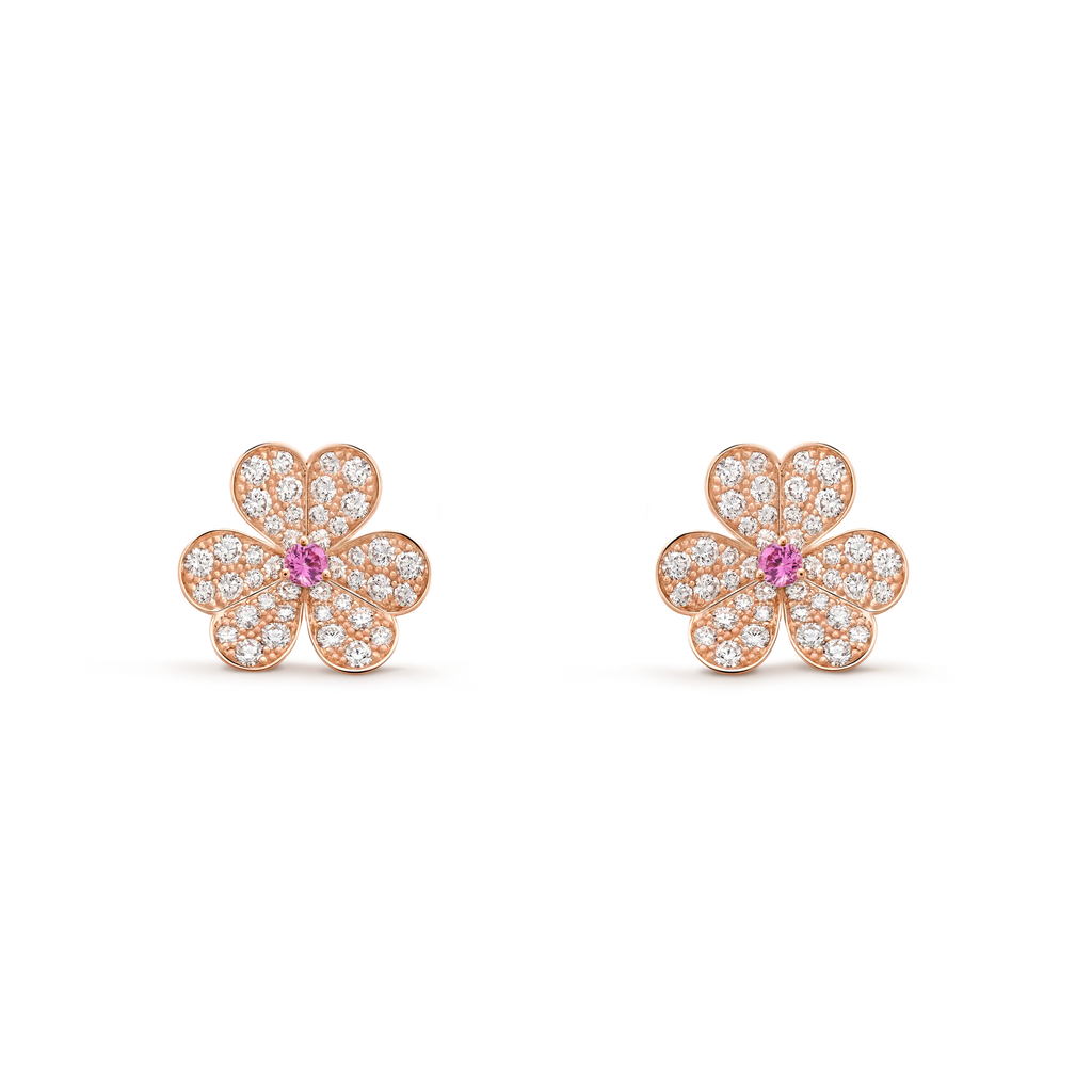Van Cleef & Arpels Frivole Collection Rose Gold