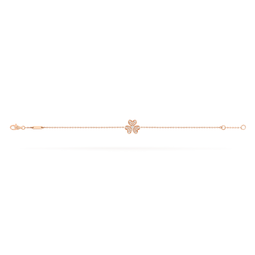 Van Cleef & Arpels Frivole Collection Mini Clover Bracelet