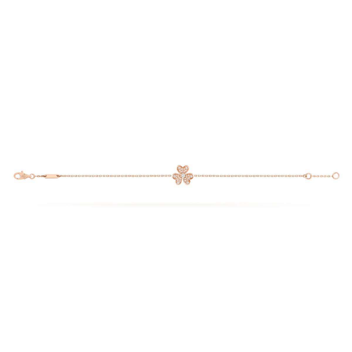 Van Cleef & Arpels Frivole Collection Mini Clover Bracelet