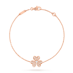 Van Cleef & Arpels Frivole Collection Mini Clover Bracelet