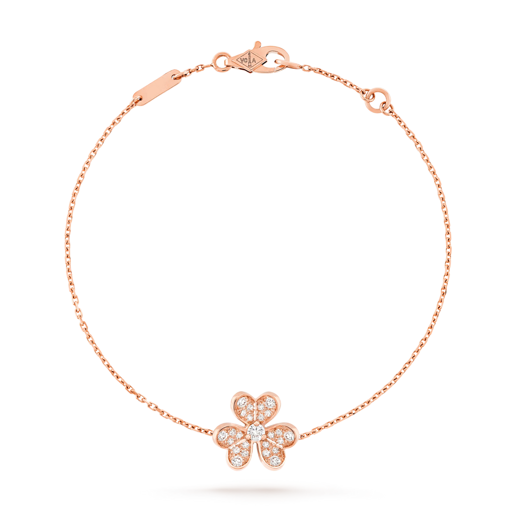Van Cleef & Arpels Frivole Collection Mini Flower Bracelet