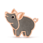 Van Cleef & Arpels Lucky Animals collection pig brooch