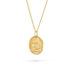 Van Cleef & Arpels Zodiaque Poetic Astrology Collection Aries Gold Coin Pendant