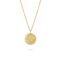Van Cleef & Arpels Zodiaque Scorpio Gold Coin Necklace