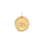 Van Cleef & Arpels Zodiaque Poetic Astrology Collection Aries Gold Coin Pendant