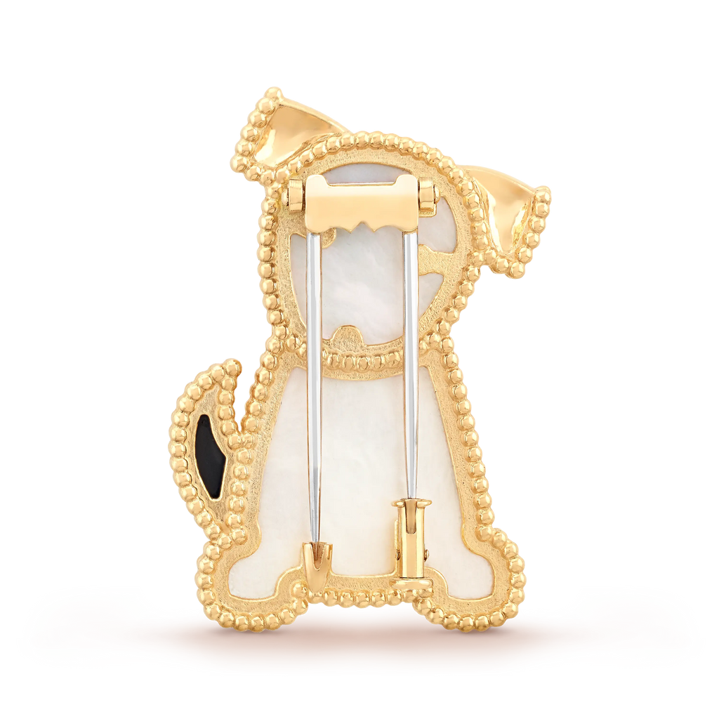 Van Cleef & Arpels Lucky Animals collection puppy brooch