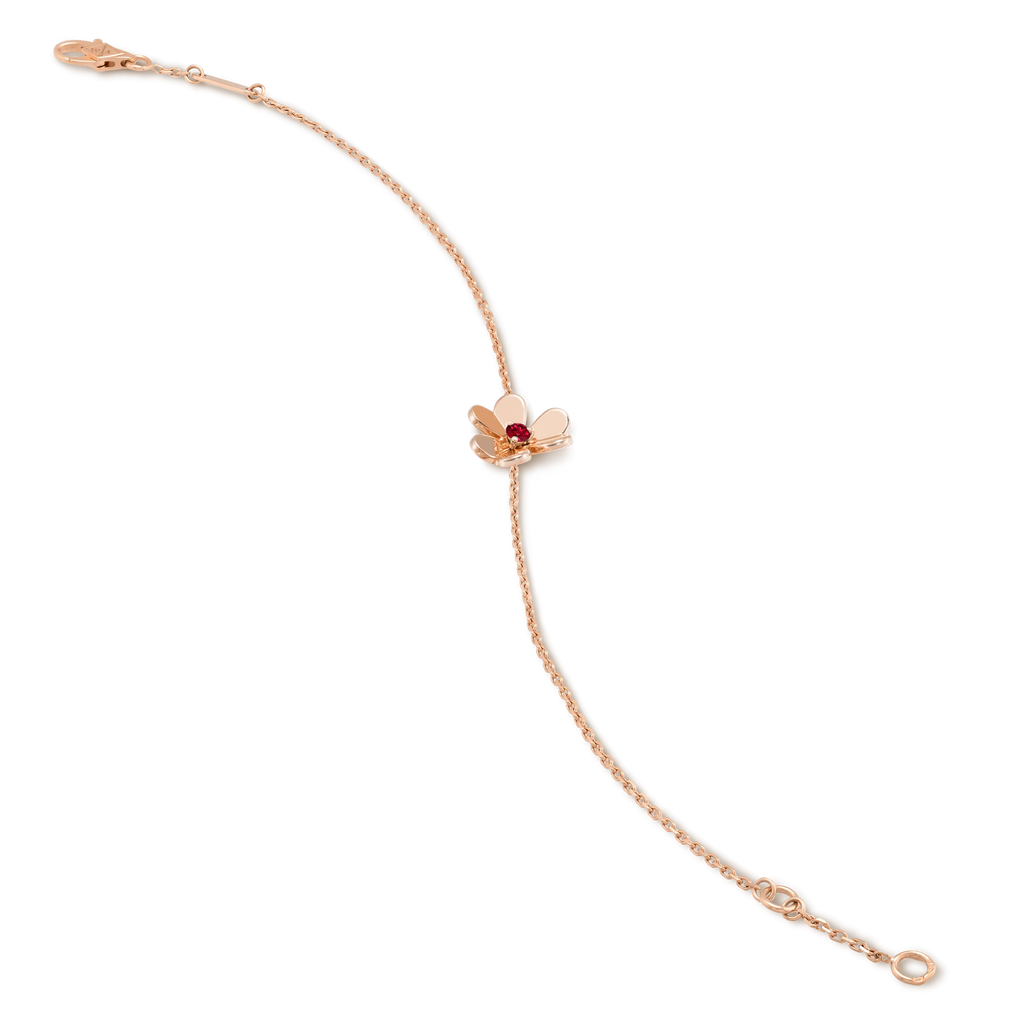 Van Cleef & Arpels Frivole Collection Mini Ruby Bracelet