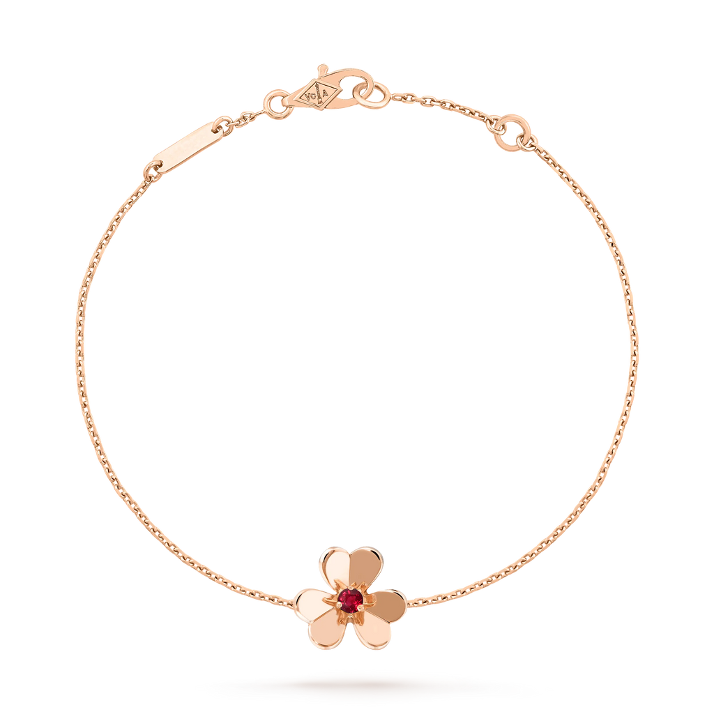 Van Cleef & Arpels Frivole Collection Mini Ruby Bracelet
