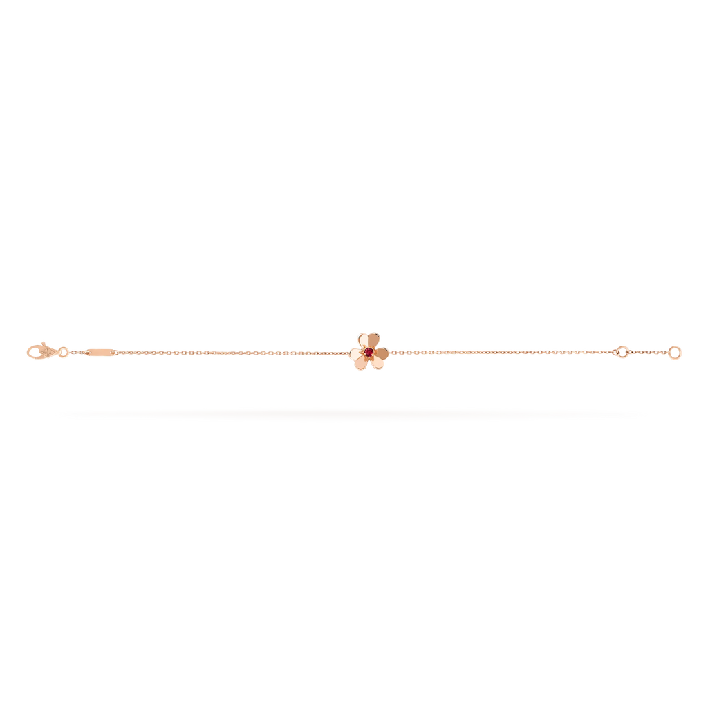 Van Cleef & Arpels Frivole Collection Mini Ruby Bracelet