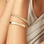 Van Cleef & Arpels Perlée Signature Collection Bracelet with Beaded Trim
