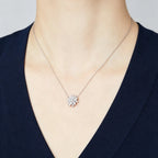 Van Cleef & Arpels Lotus collection lotus necklace