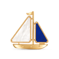 Van Cleef & Arpels Lucky Summer Collection Sailboat Brooch