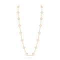 Van Cleef & Arpels Vintage Alhambra Collection 20-Flower Long Necklace
