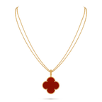Van Cleef & Arpels Magic Alhambra Carnelian Long Necklace