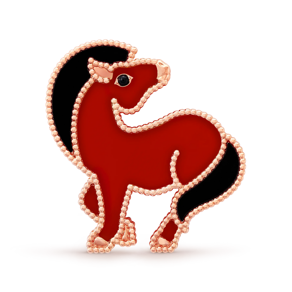 Van Cleef & Arpels Lucky Animals series pony brooch