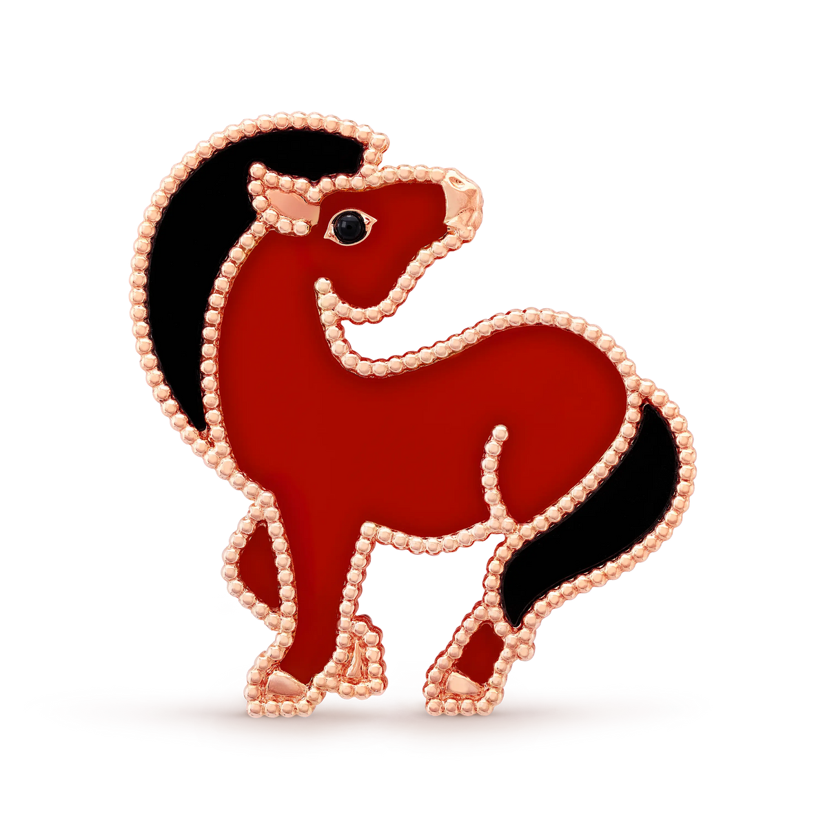 Van Cleef & Arpels Lucky Animals series pony brooch