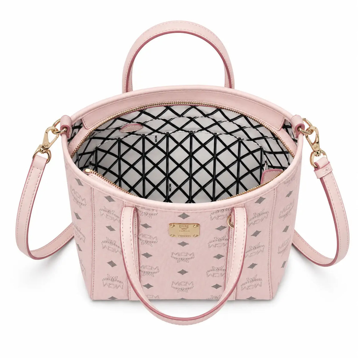 MCM Toni Mini Basket Tote
