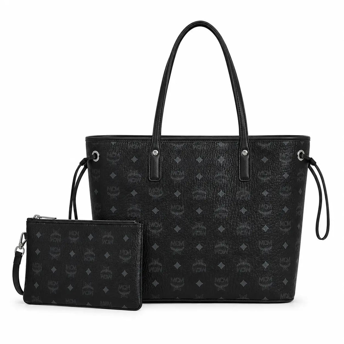MCM Liz Series Medium Reversible Tote with Pouch