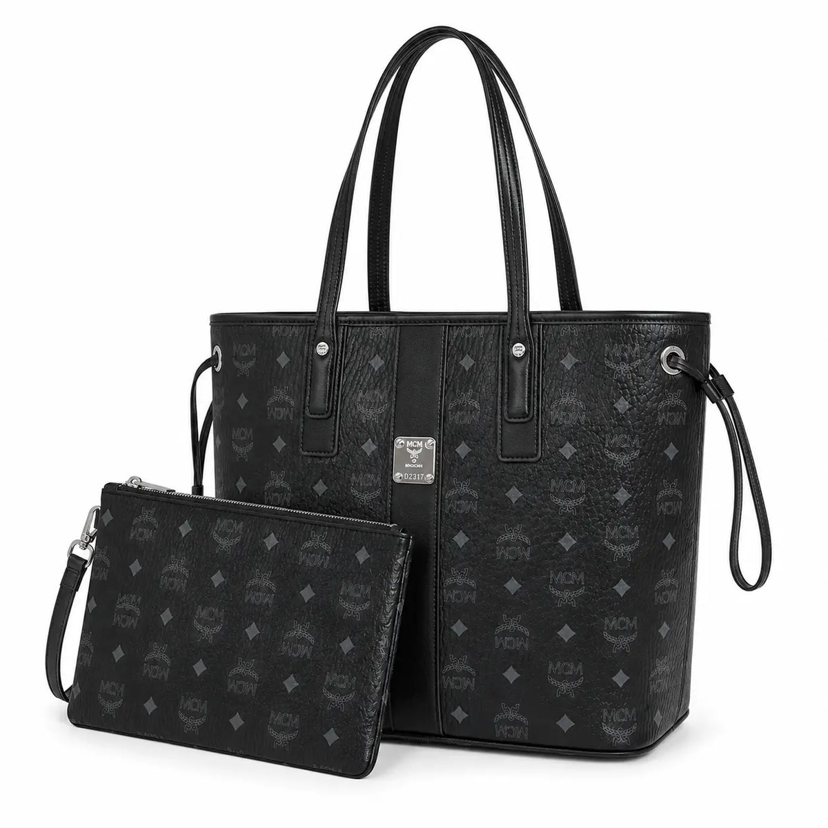 MCM Liz Series Medium Reversible Tote with Pouch