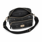 MCM Aren Series Black Camera Bag