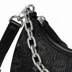 MCM Aren Crescent Bag