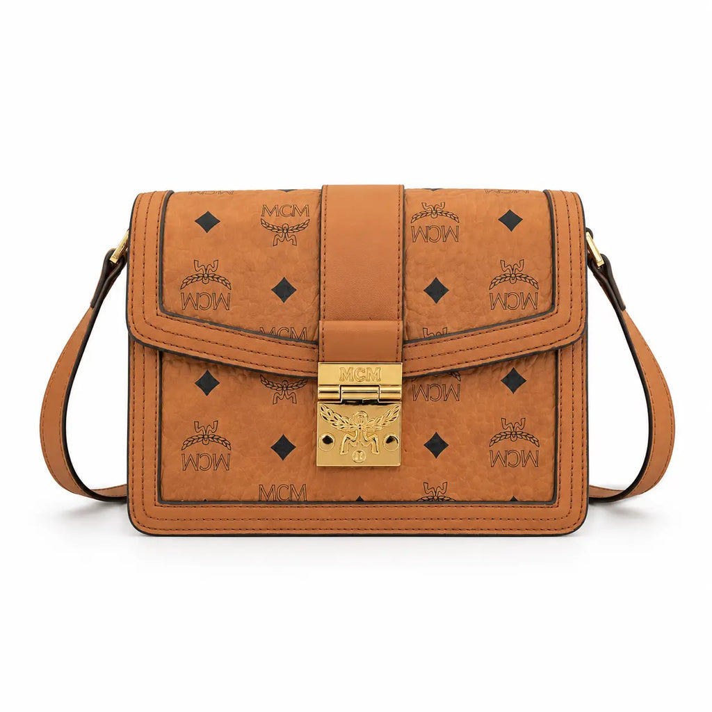 MCM Tracy Series Small Shoulder & Crossbody Bag