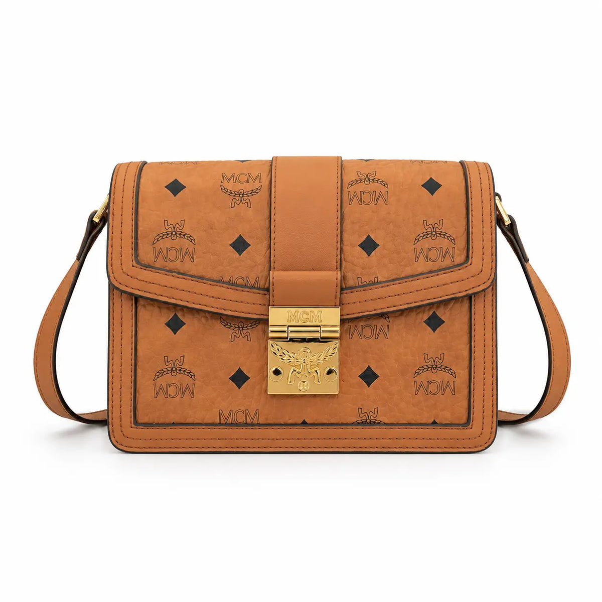 MCM Tracy Series Small Shoulder & Crossbody Bag