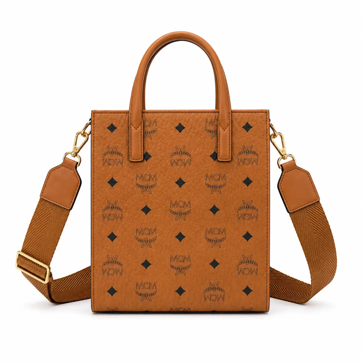 MCM Klassik Visetos Mini Music Book Bag