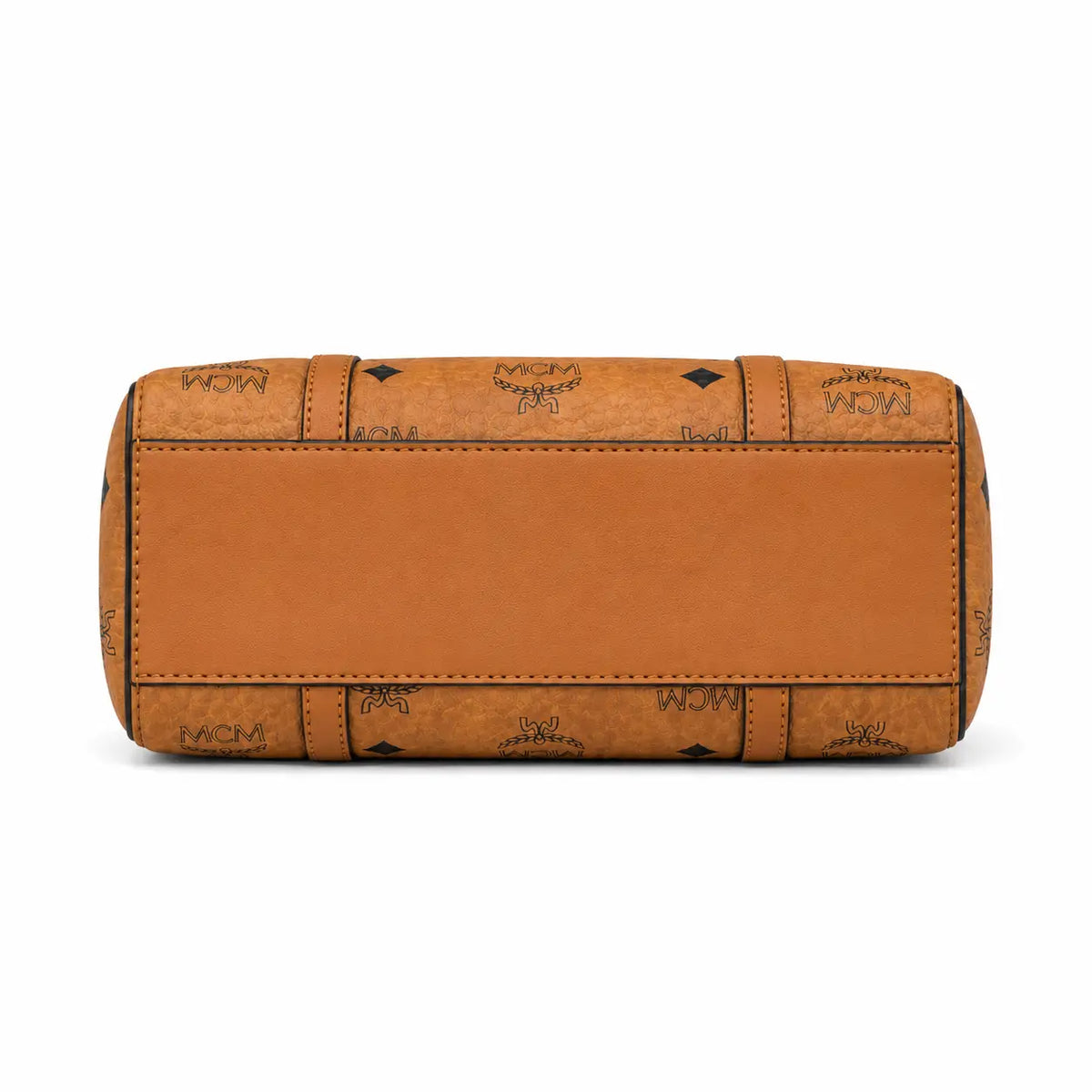 MCM Toni Visetos Mini Basket Tote Bag