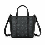 MCM Toni Visetos Mini Basket Tote Bag